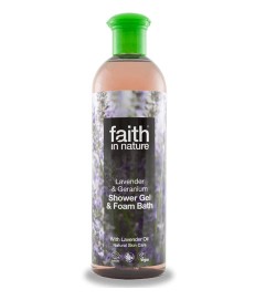 Levendula és geránium tusfürdő (400ml)