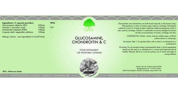 vitaminok chondroitin és glükozaminnal)