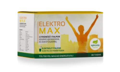 ElektroMax elektrolit italpor 30 adag (magyar termék)